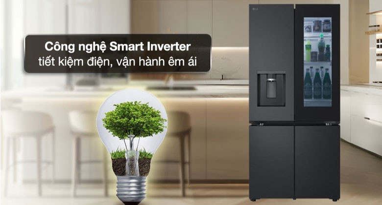 Tủ lạnh LG Multi Door - Công nghệ tiết kiệm điện