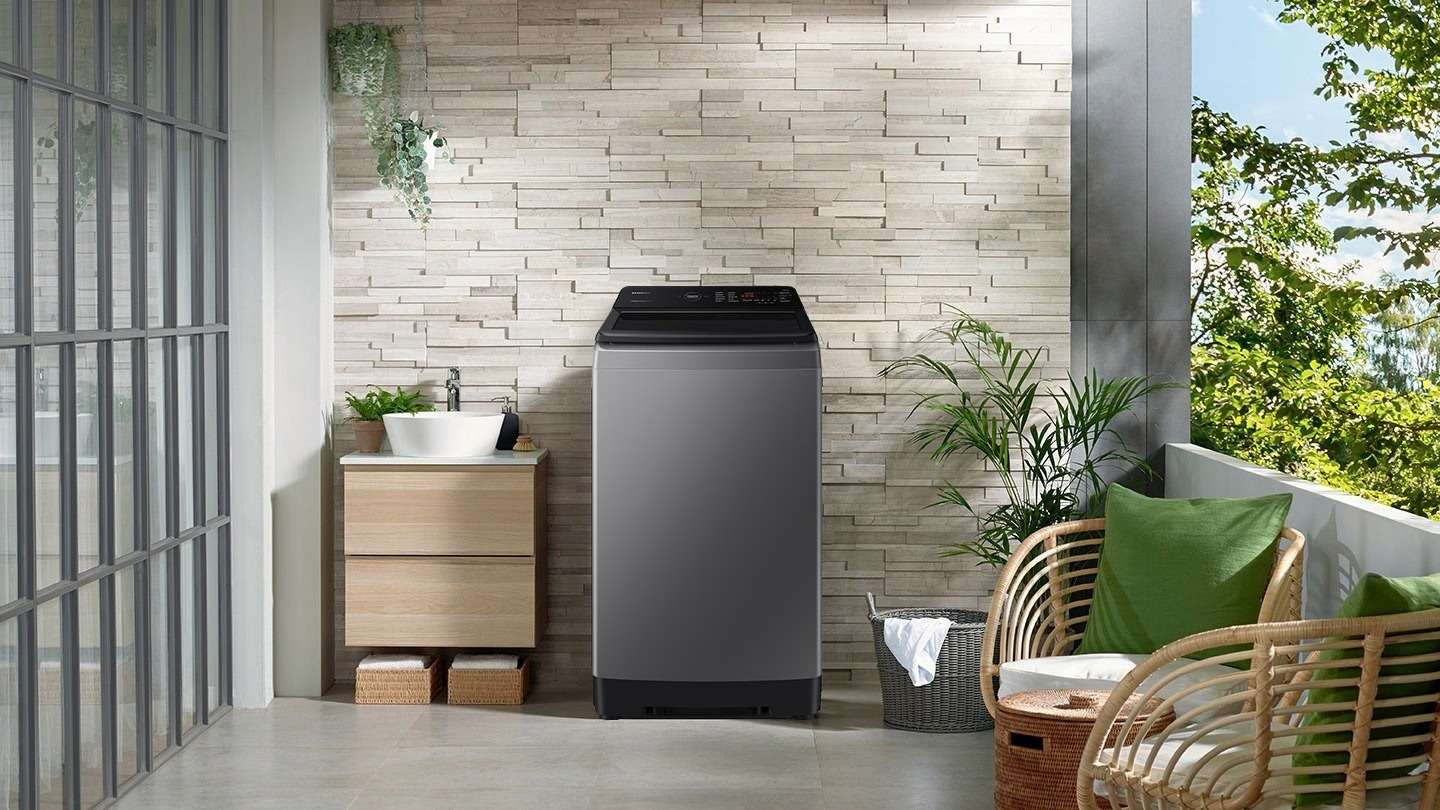 Máy giặt Samsung 12.5 kg WA40F12E4LSV - Siêu sạch sâu, lợi dài lâu