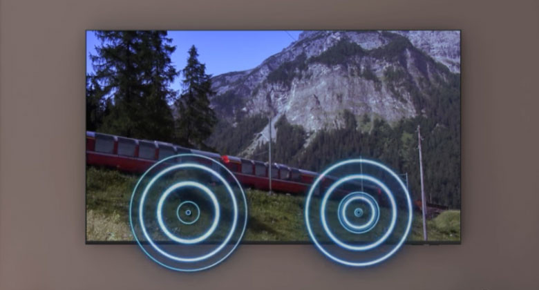 Giá Tivi Samsung - Công nghệ Object Tracking Sound Lite