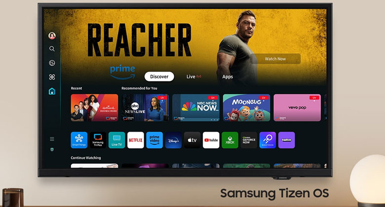 Tivi Samsung 32 inch - Hệ điều hành Tizen