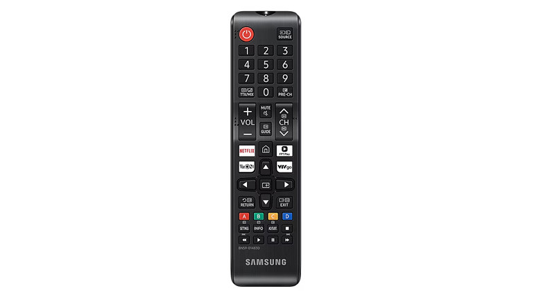 Tivi Samsung giá rẻ - Điều khiển từ xa sử dụng pin