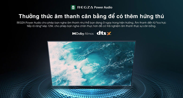 Giá tivi Toshiba 55 inch - REGZA Power Audio