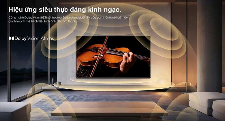 Smart Tivi QLED Toshiba AI 4K 55 Inch 55Z570RP