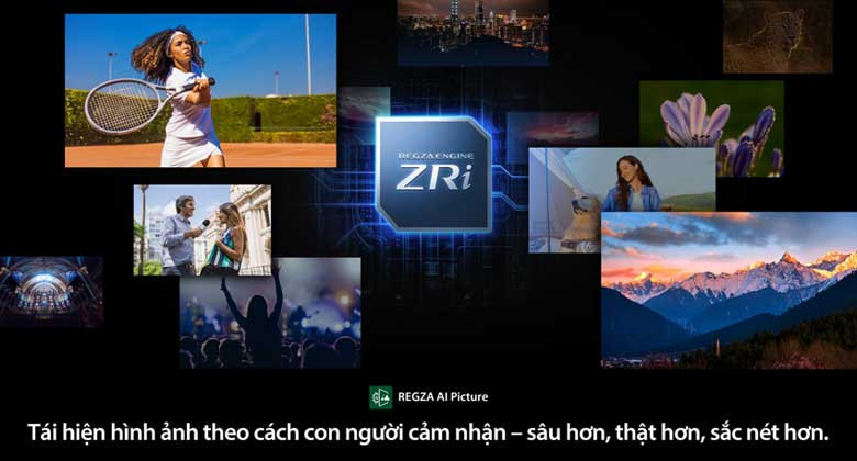 Smart Tivi QLED Toshiba AI 4K 55 Inch 55Z570RP