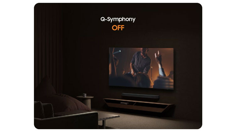 Tivi 50 inch Samsung - Công nghệ Q-Symphony