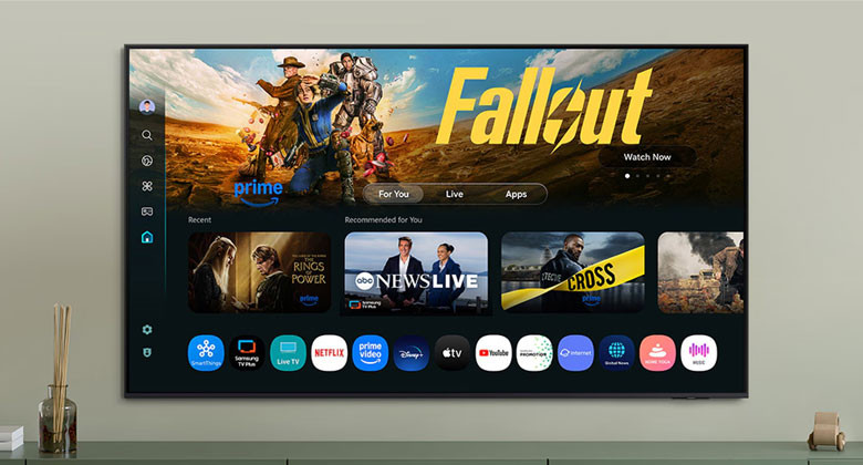 Tivi Samsung 50 inch giá bao nhiêu - Hệ điều hành One UI Tizen