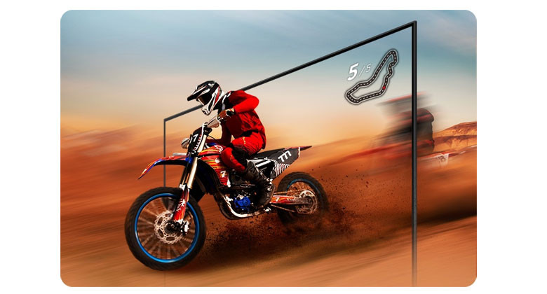 Samsung 75 inch - Công nghệ Motion Xcelerator