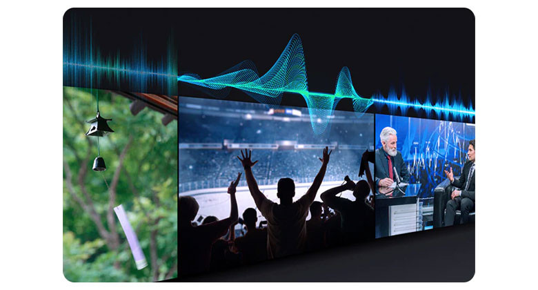 Báo giá tivi Samsung 75 inch - Công nghệ Adaptive Sound