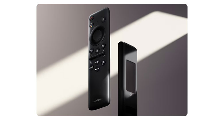 Giá tv Samsung - Điều khiển sử dụng năng lượng mặt trời