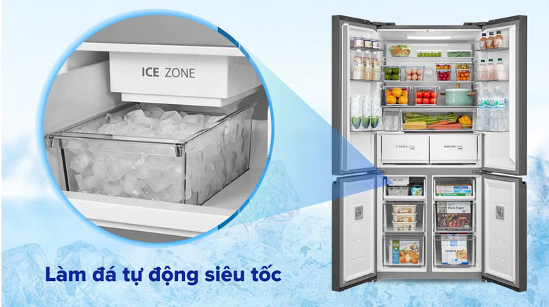Tủ lạnh Toshiba làm đá tự động - Tiện ích