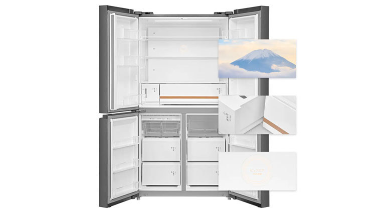Toshiba GR-RF895WIA-PGV(22)-XK - Nội thất cao cấp, thời thượng
