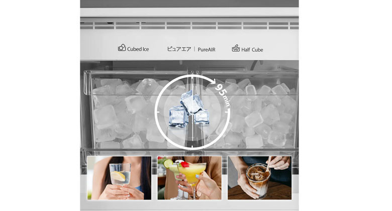 Tủ lạnh Toshiba 4 cánh 711 lít - Công nghệ Pure Ice làm đá tinh khiết 3 cấp độ