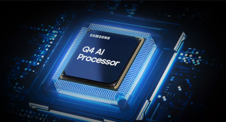 QA65Q7F5 Samsung - Nâng cấp trải nghiệm giải trí với bộ xử lý thông minh AI