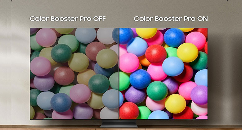 Tivi Samsung 65 inch giá rẻ - Công nghệ Color Booster Pro