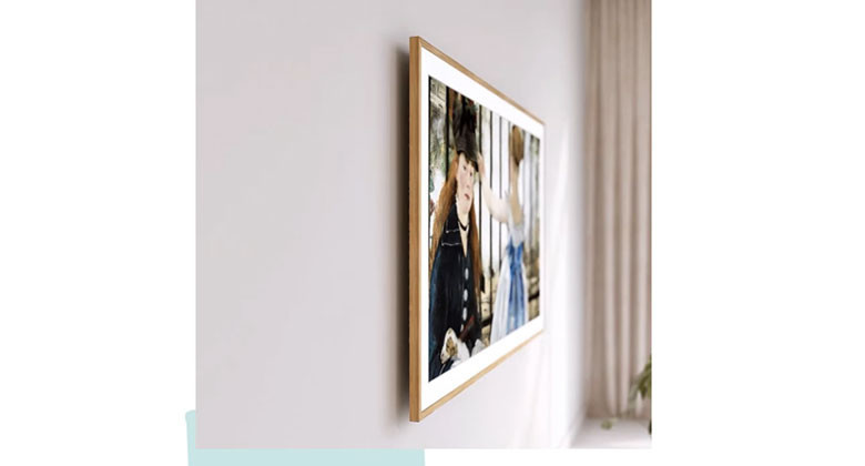 65LS03F Samsung - Dễ dàng lắp đặt trên tường với giá treo sát tường