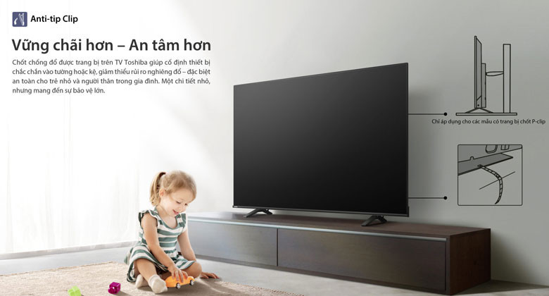 Giá tivi Toshiba mới nhất - Vững chãi hơn, an tâm hơn