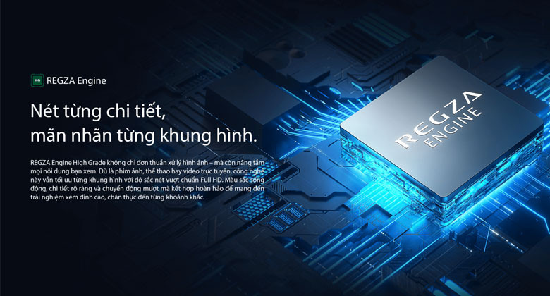 Toshiba 43V35RP - Nét từng chi tiết, mãn nhãn từng khung hình.