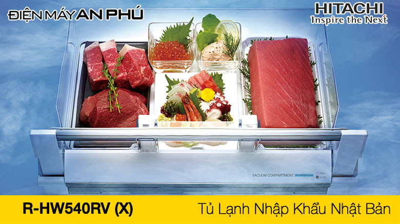 R HW540RV X tủ lạnh Hitachi 6 cánh mặt gương giá bao nhiêu tháng 10 năm 2025?