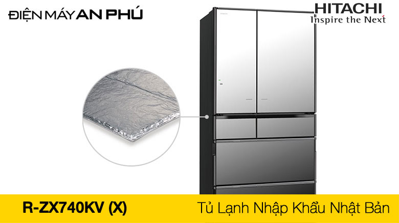 Tủ lạnh Hitachi 6 cánh 735 lít R ZX740KV có còn đang mua thời điểm này hay không?