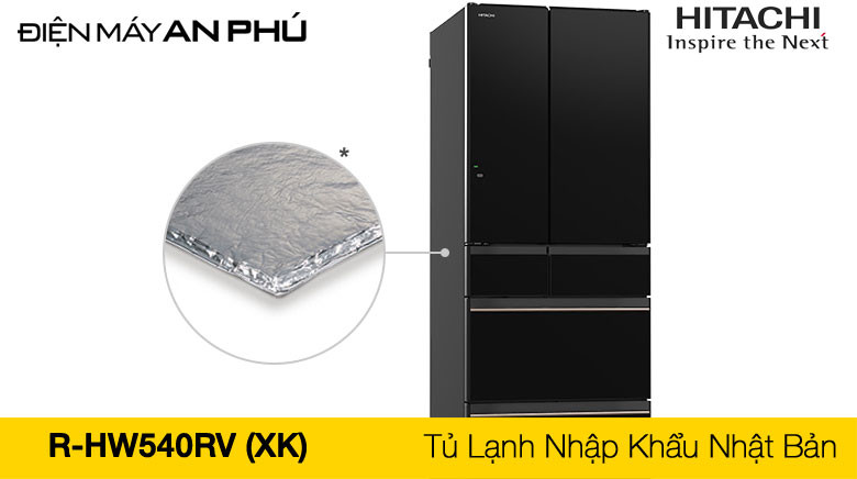tủ lạnh hitachi 6 cánh 540 lít r hw540rv xk - Tại Sao Nên Mua Tủ Lạnh Hitachi R-HW540RV XK Tại Điện Máy An Phú?