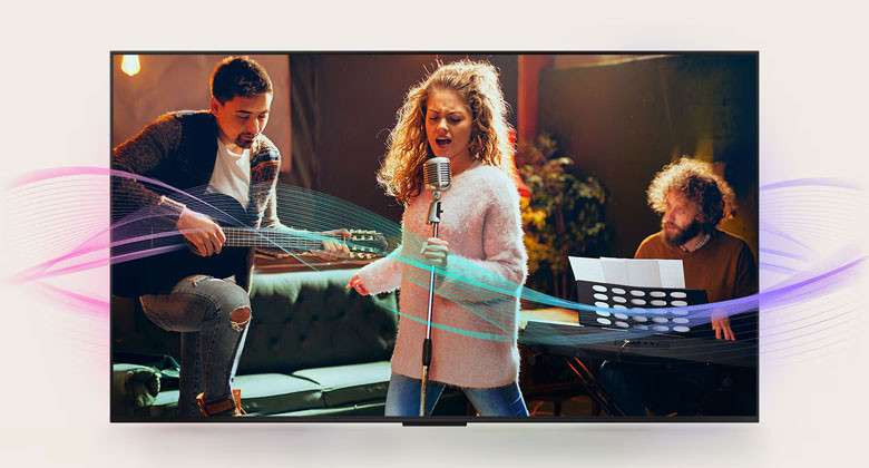 Tivi 4K LG - AI Sound Pro tinh chỉnh âm thanh của bạn để tạo ra hiệu ứng