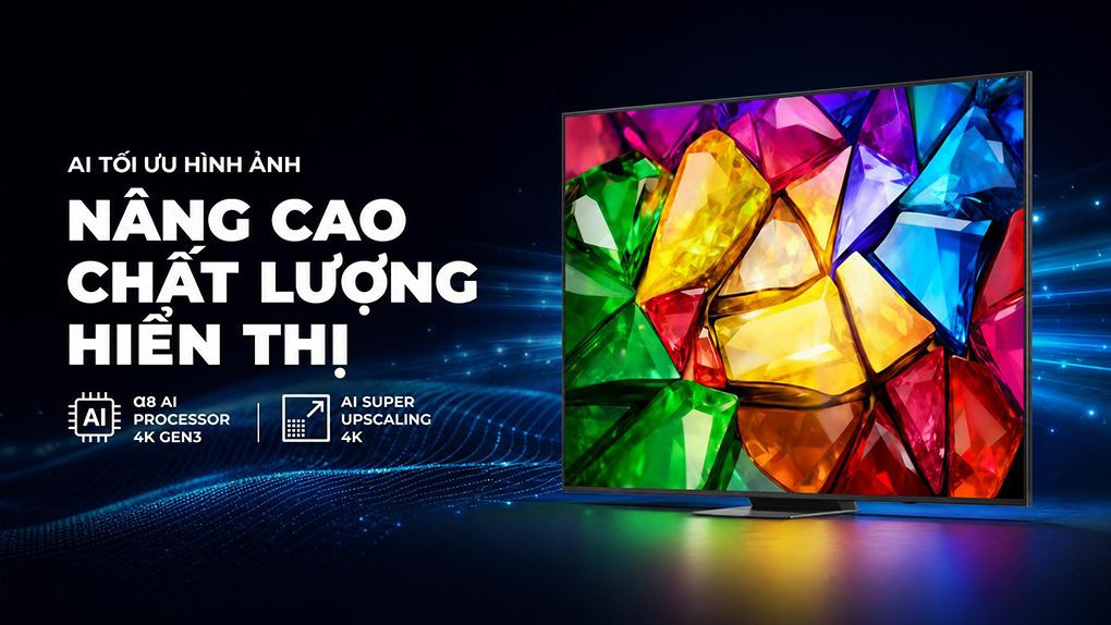 Tivi LG 75 inch - Chất lượng hiển thị được nâng cấp nhờ AI tối ưu hình ảnh