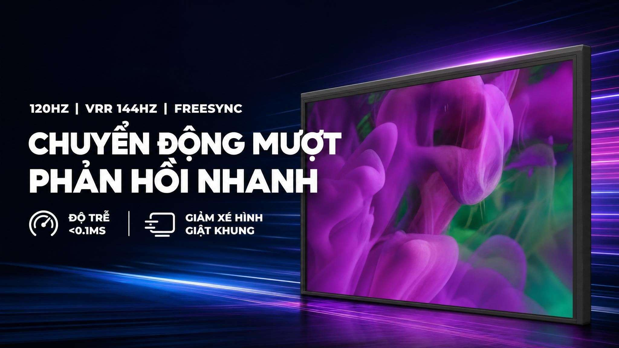 55QNED86BSA - Chuyển động mượt và phản hồi nhanh cho thể thao, game