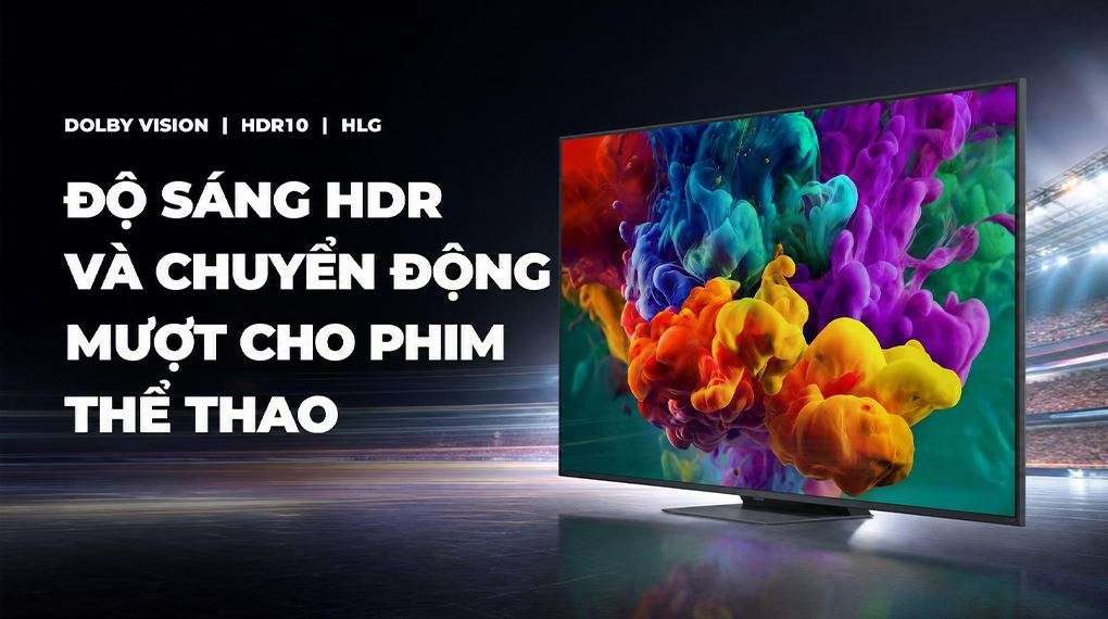 Tivi LG 65 inch - Độ sáng HDR và chuyển động mượt cho phim thể thao