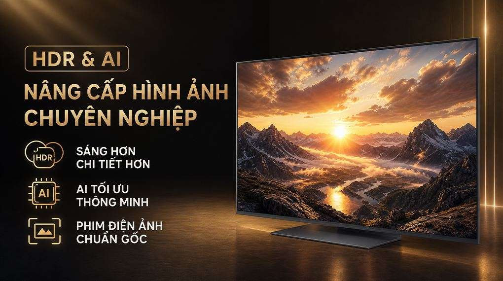 Tivi LG 86 inch - HDR và AI nâng cấp hình ảnh chuyên nghiệp