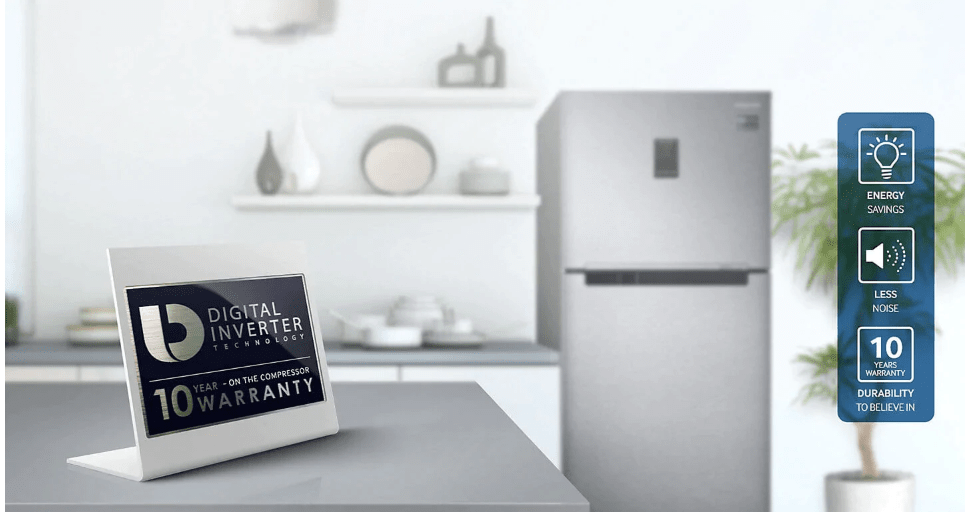 Tủ lạnh Samsung Inverter - Tiết Kiệm Năng Lượng Vận Hành Bền Bỉ, Ít Ồn