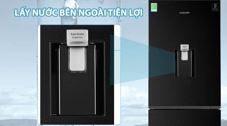 Tủ lạnh Samsung 2 cửa - Tiện lợi với khay lấy nước bên ngoài