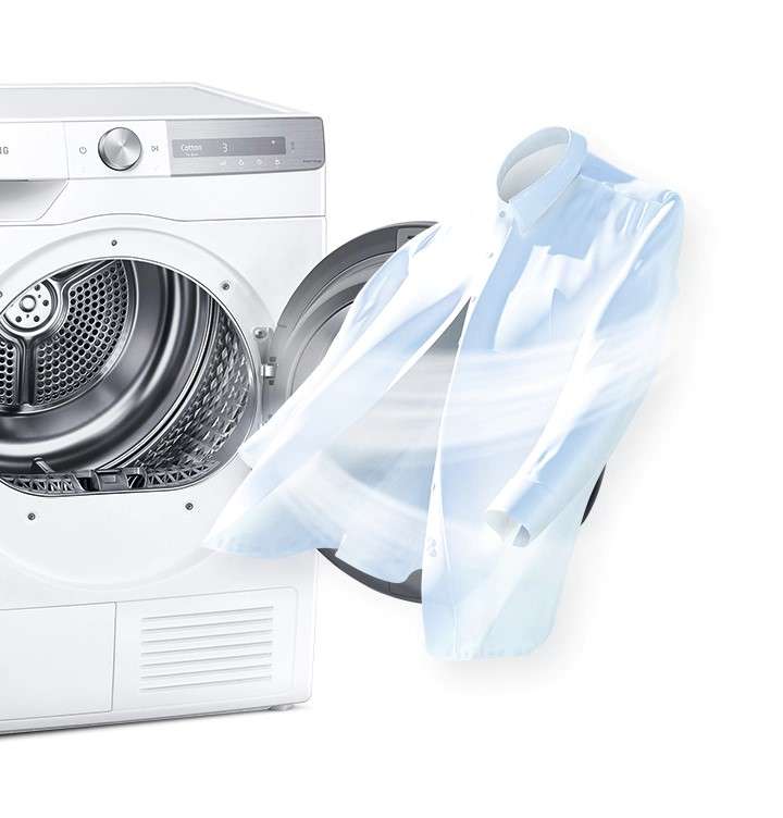 AirWash sấy khô quần áo bằng khí nóng, khử mùi và diệt khuẩn