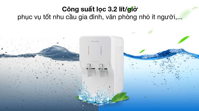 Lọc tốt - Máy lọc nước RO nóng lạnh nguội Coway CHP-260L 4 lõi