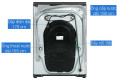 Máy giặt Panasonic Inverter 10.5 Kg NA-V105FC1LV - Chính hãng
