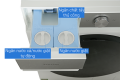 Máy giặt sấy Samsung Bespoke AI Inverter giặt 12 kg/sấy 8 kg WD12BB944DGH/SV - Chính hãng