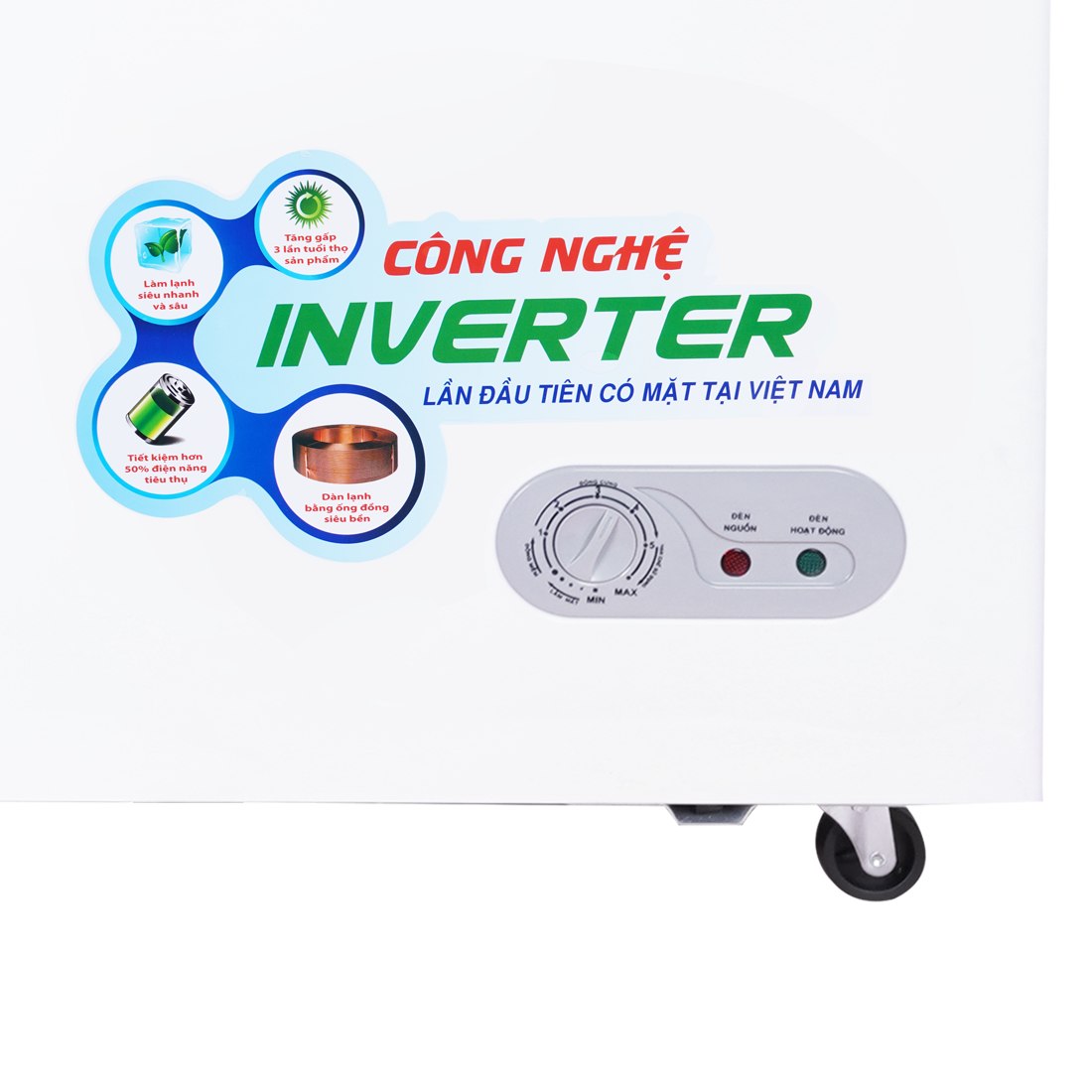 Tủ đông Sanaky Inverter 1200 lít VH-1399HY3 1 ngăn - Chính hãng
