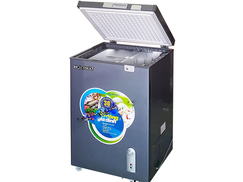 Tủ đông mini Hòa Phát 107 lít HCF 106S1ĐSH - Dàn đồng