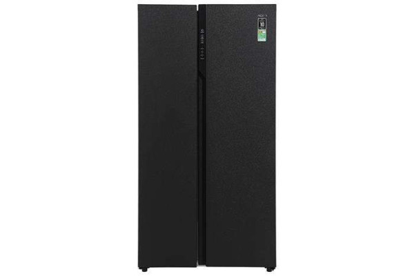 Tủ lạnh Aqua Inverter 550 lít Side By Side AQR-S612XA(CBC) - Chính hãng