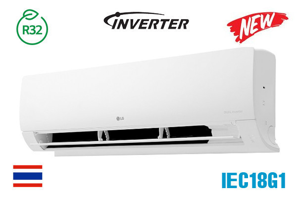 Điều hòa LG 1 chiều 18000BTU inverter IEC18G1 - Mới 2025