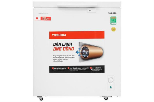 Tủ đông Toshiba Inverter 201 lít GR-RC265CM - Chính hãng