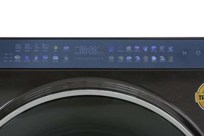 Máy giặt sấy Aqua Inverter giặt 15 kg - sấy 10 kg AQD-DH1500G.PP - Chính hãng