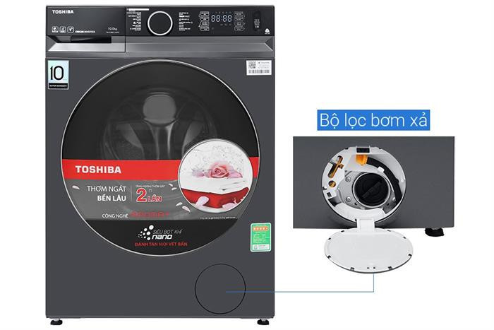 Máy giặt Toshiba Inverter 10 kg TW-T23BU110UWV(MG) - Chính hãng