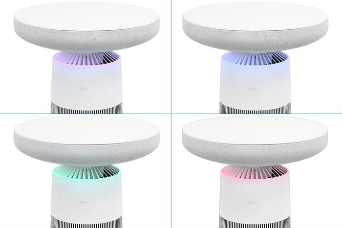 Máy lọc không khí kết hợp Loa LG PuriCare Aero Speaker AS20GSHU0 46W