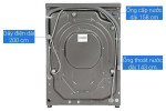 Máy giặt Aqua Inverter 12 kg AQD-A1200H.PS - Chính hãng